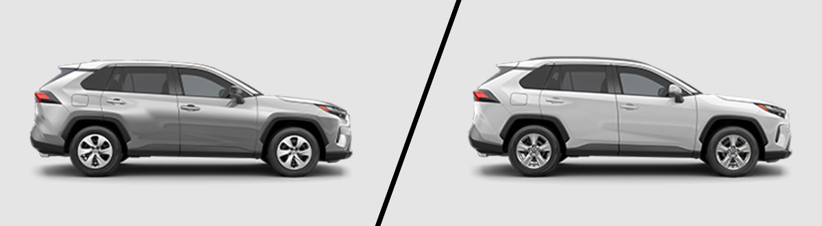 2024 Toyota RAV4 LE vs 2024 Toyota RAV4 XLE